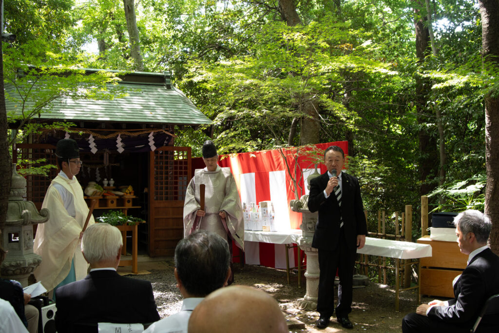 三嶋大社権宮司植松様ご挨拶